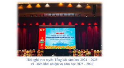 CÁN BỘ GIÁO VIÊN TRƯỜNG MẦM NON MĂNG NON  THAM DỰ HỘI NGHỊ TRỰC TUYẾN TỔNG KẾT NĂM HỌC 2024 – 2025 VÀ TRIỂN KHAI NHIỆM VỤ NĂM HỌC 2025 – 2026