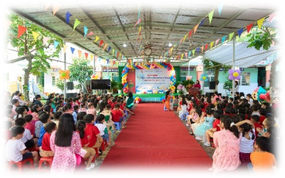TRƯỜNG MẦM NON MĂNG NON MỪNG NGÀY HỘI ĐẾN TRƯỜNG CỦA BÉ NĂM HỌC 2025-2026