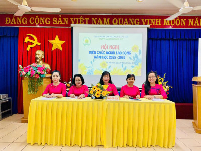 HỘI NGHỊ CÁN BỘ, VIÊN CHỨC, NGƯỜI LAO ĐỘNG NĂM HỌC 2025–2026 🏫 TRƯỜNG MẦM NON MĂNG NON – THÁNG 11/2025