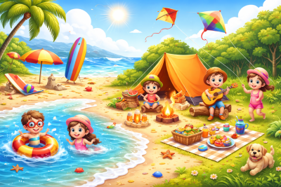 10.KHCĐ MÙA HÈ CỦA BÉ- NHÓM TRẺ