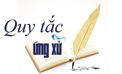 QUY TẮC ỨNG XỬ TRONG TRƯỜNG MẦM NON MĂNG NON
