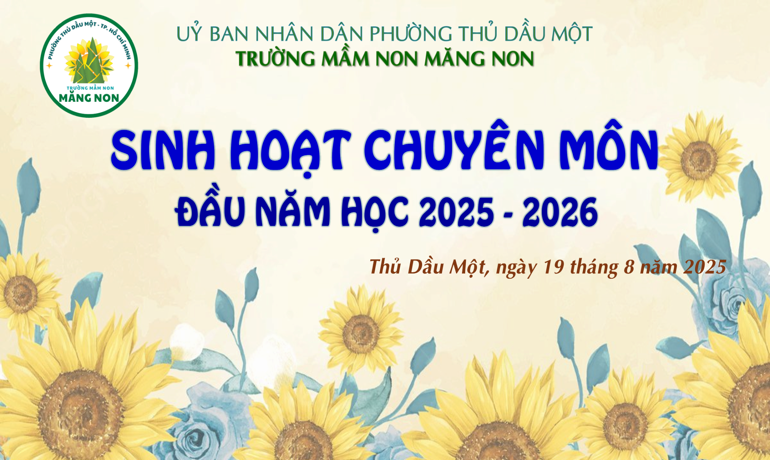 Sinh hoạt chuyên môn đầu năm học 2025 - 2026