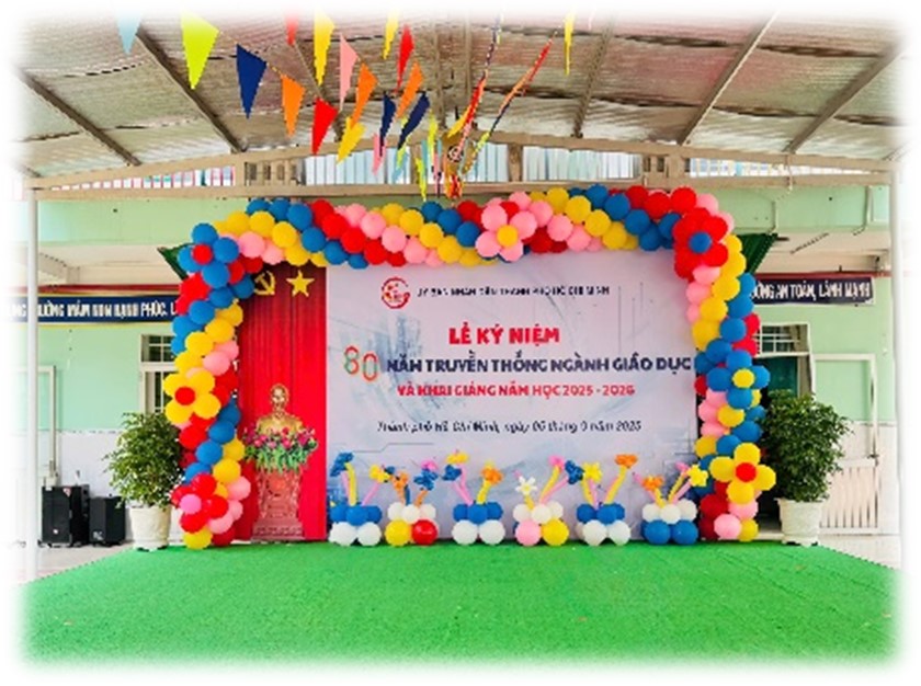 TRƯỜNG MẦM NON MĂNG NON CHUNG TAY LAO ĐỘNG, VỆ SINH TRƯỜNG LỚP VÀ CHUẨN BỊ SÂN LỄ CHÀO ĐÓN NĂM HỌC MỚI 2025 – 2026