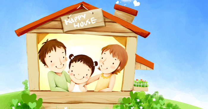 Chủ đề: Gia đình thân yêu của bé