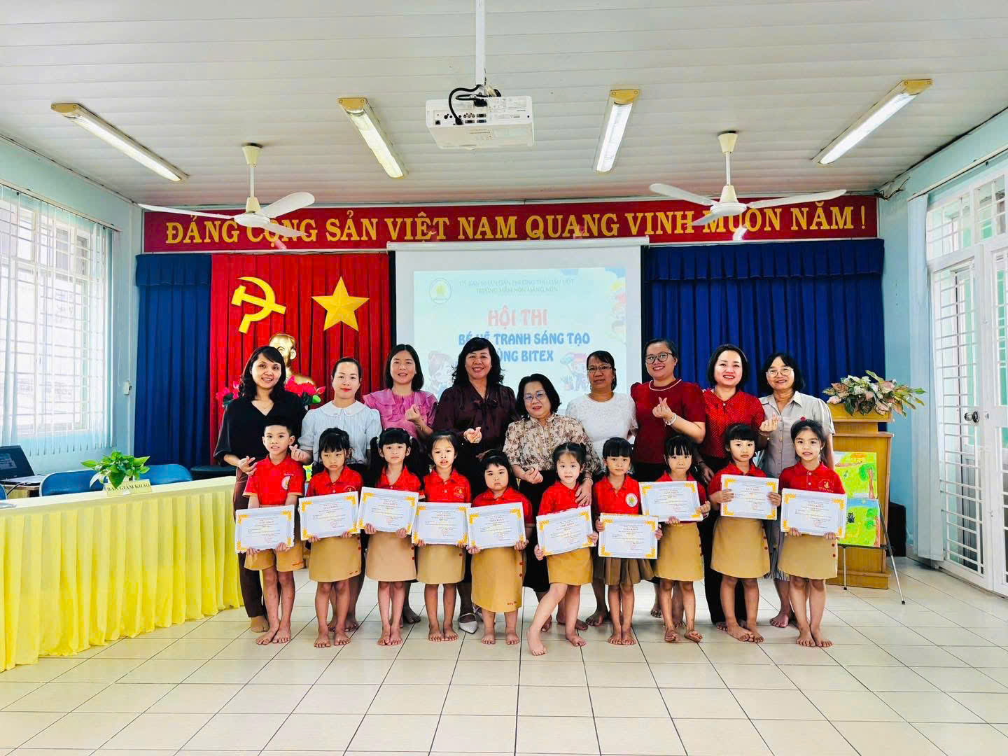 🎨 HỘI THI “BÉ VẼ TRANH SÁNG TẠO CÙNG BITEX” NĂM HỌC 2025 – 2026 ✨