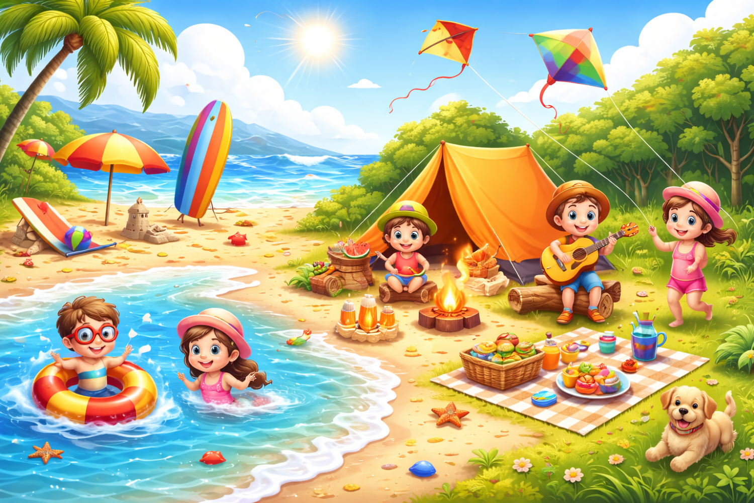 10.KHCĐ MÙA HÈ CỦA BÉ- NHÓM TRẺ