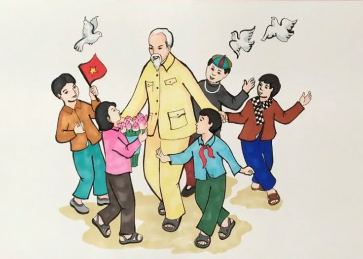 12. MẠNG CHỦ ĐỀ BÁC HỒ_KHỐI LÁ